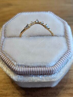 Stunning "one of a kind" Bluboho Wedding Band